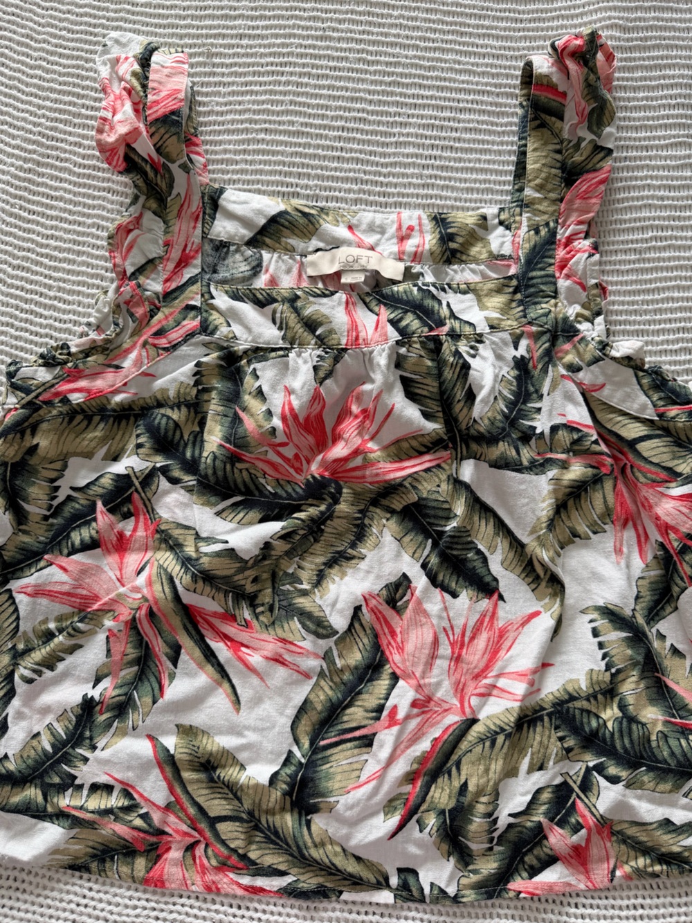 Loft Floral Tank